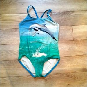 Nylon dolphin swimsuit